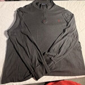 Polo Ralph Lauren Men's Medium Half-Zip Pullover Sweater Knit, Classic, Casual